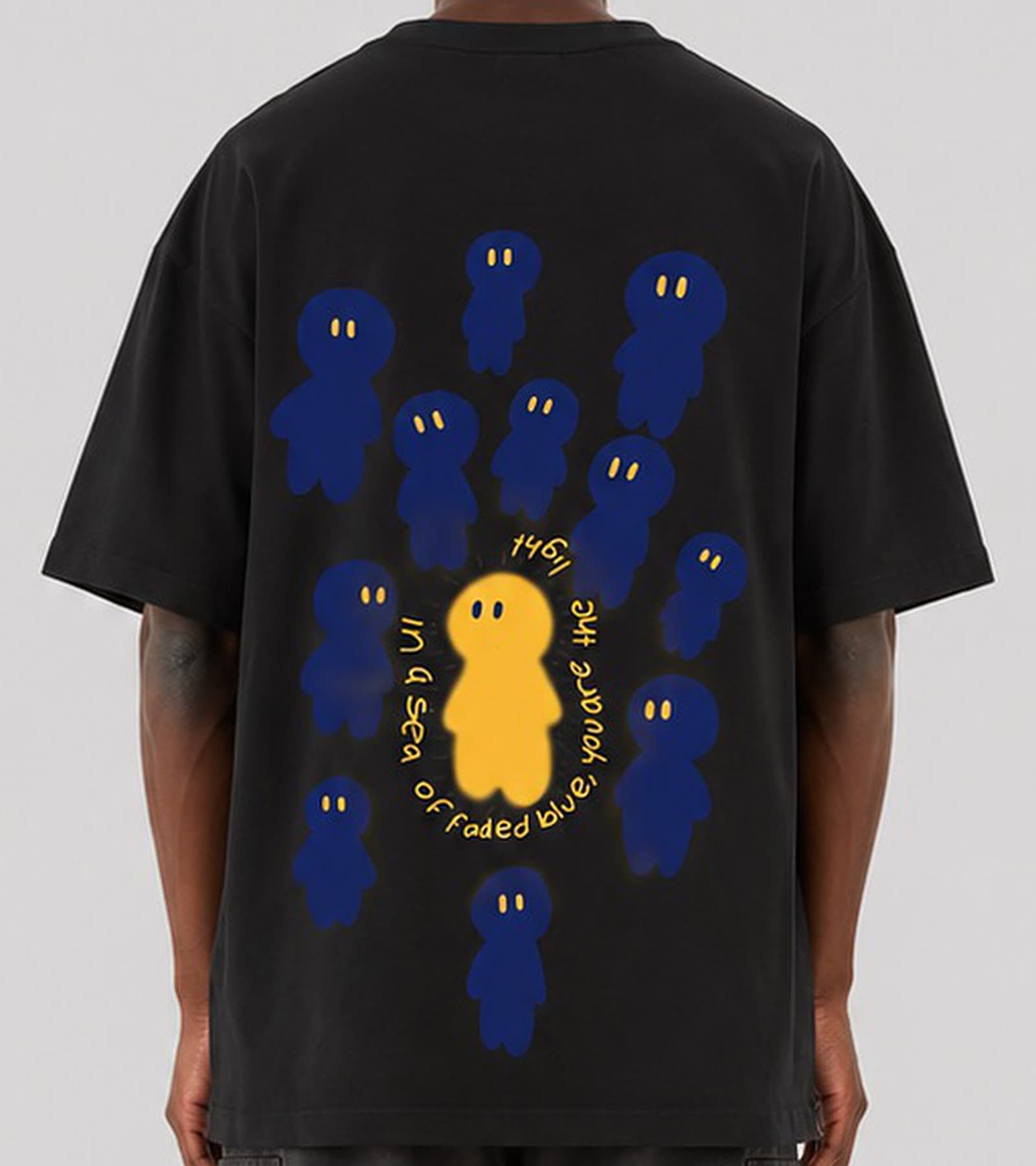 Oversized Tee — Illuminated — back